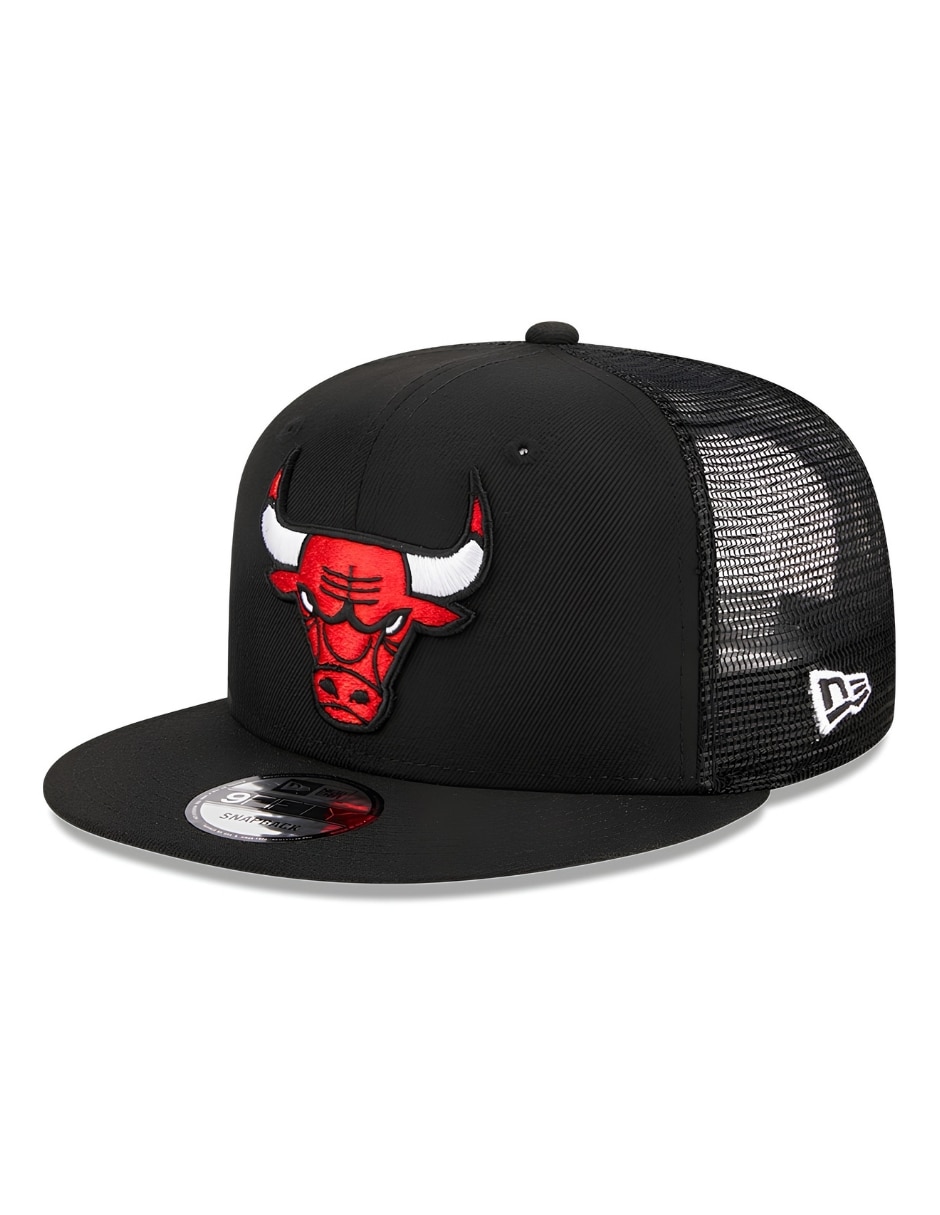 Gorra visera plana snapback para básquetbol New Era chicago bulls para adulto