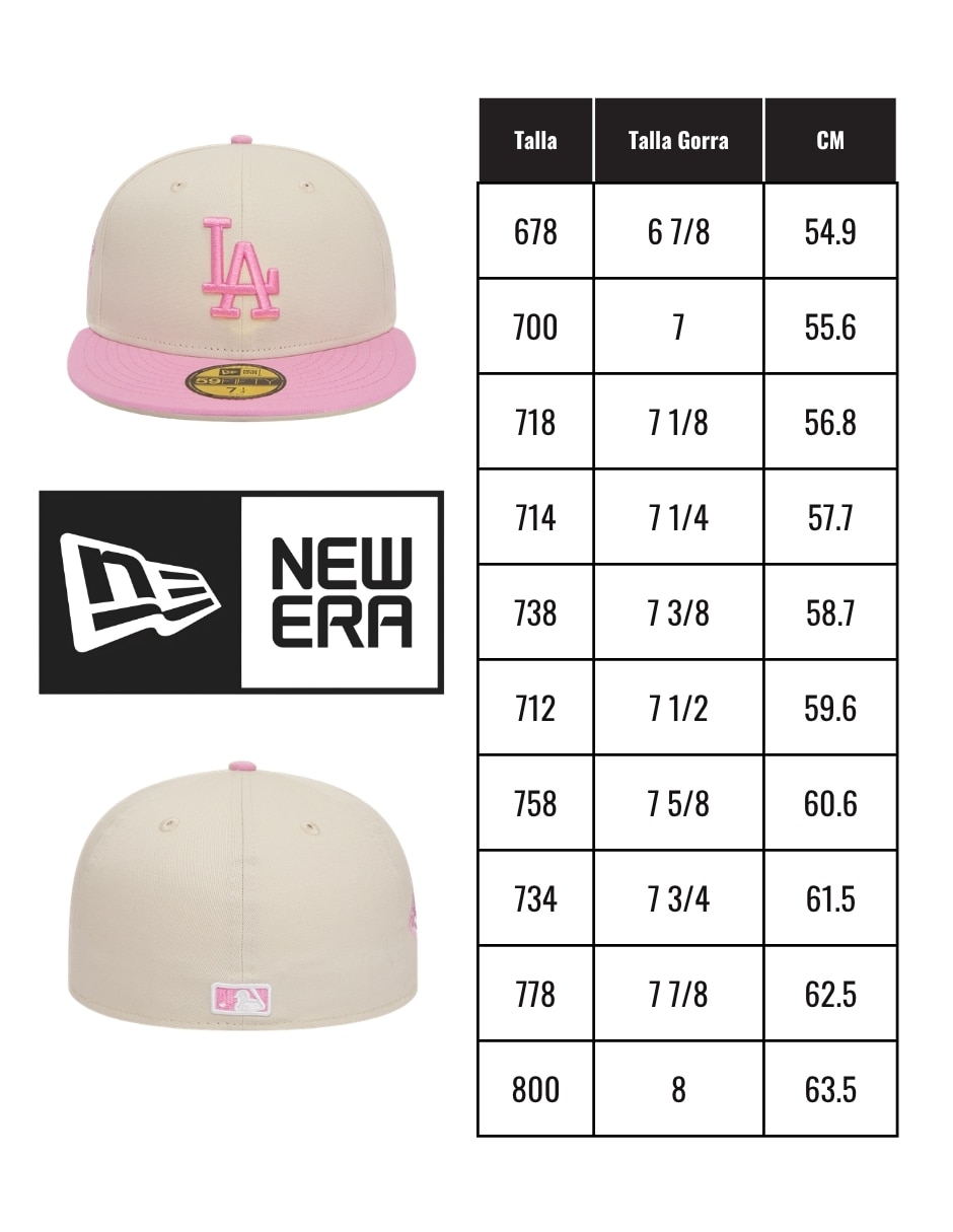 Gorra visera plana cerrada para béisbol los angeles dodgers para adulto 4