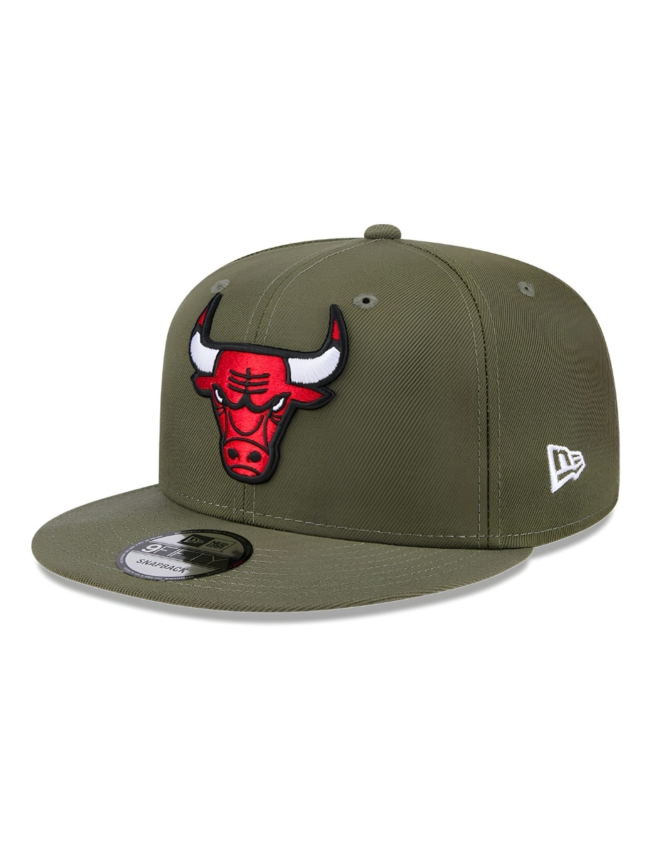 Gorra visera plana snapback para básquetbol chicago bulls para adulto