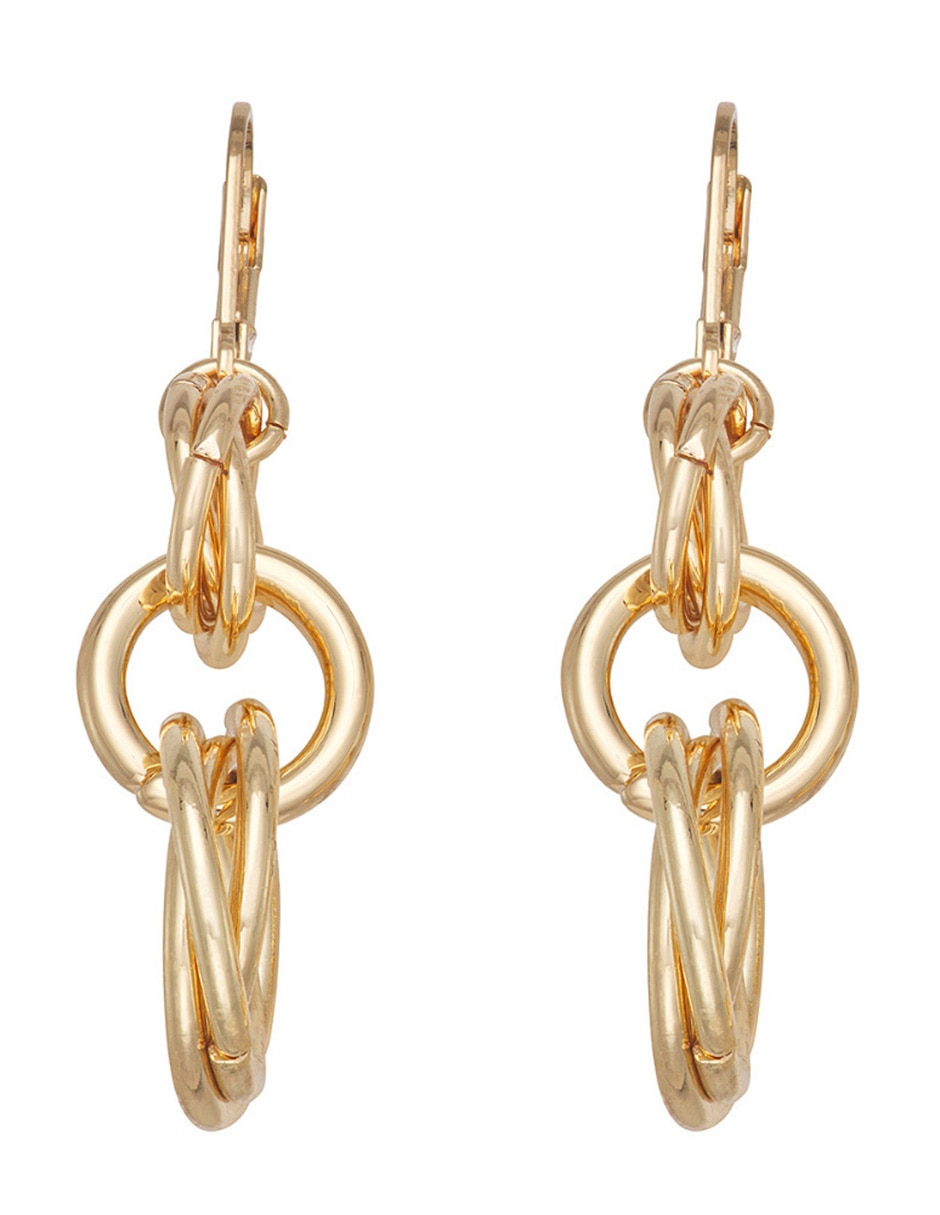 Aretes aros circular con acabado pulido Aretes aros circular con acabado pulido