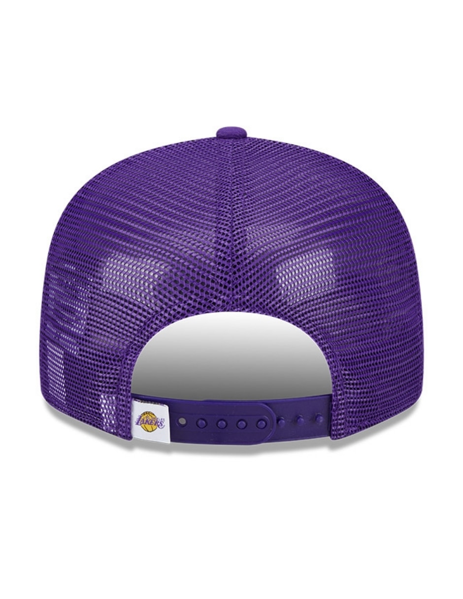 Gorra visera plana snapback para básquetbol New Era los angeles lakers para adulto