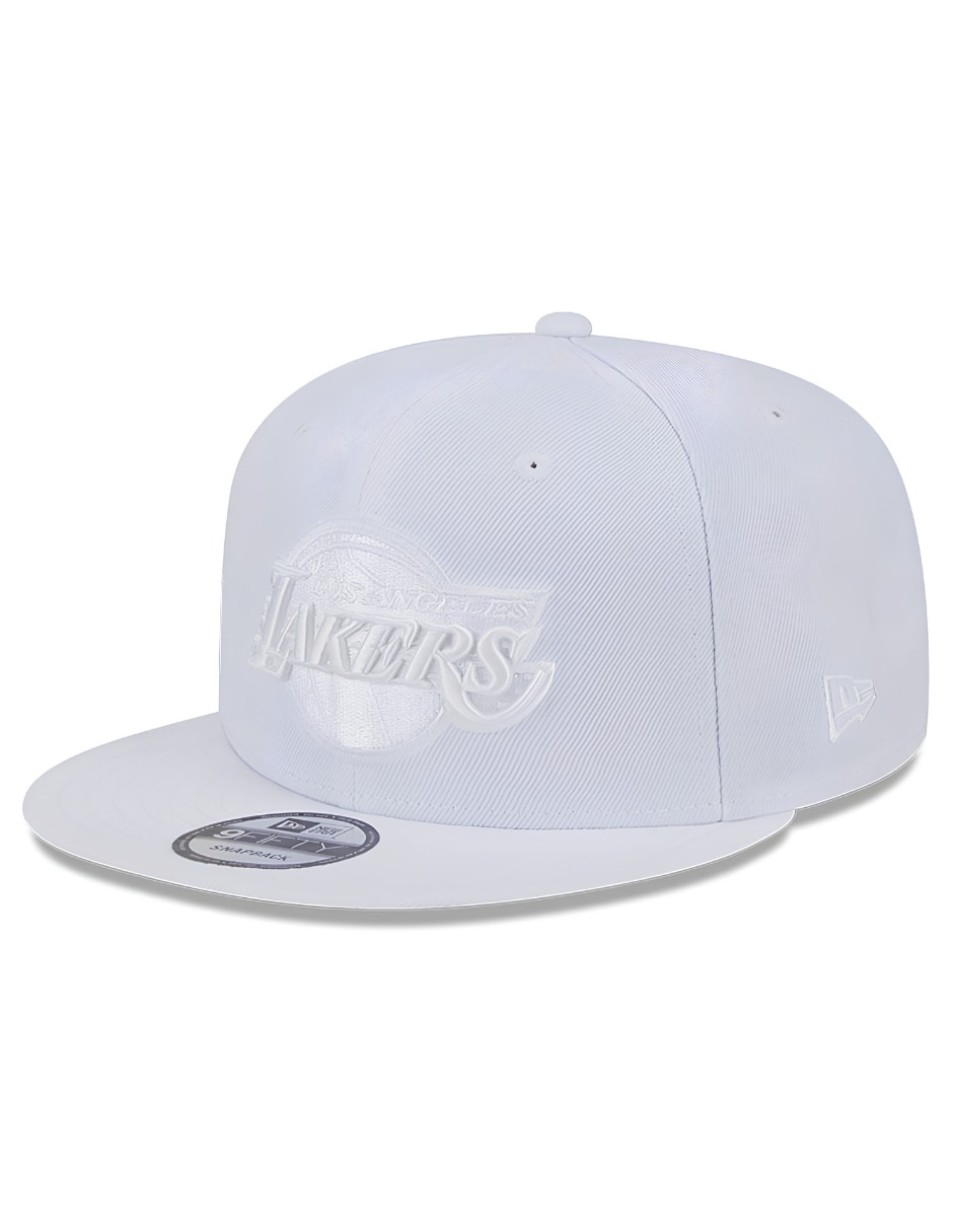 Gorra visera plana snapback para básquetbol Los Angeles Lakers unisex