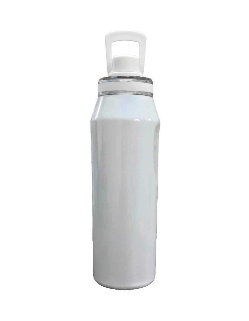 Termo de acero inoxidable con tapa rosca 2