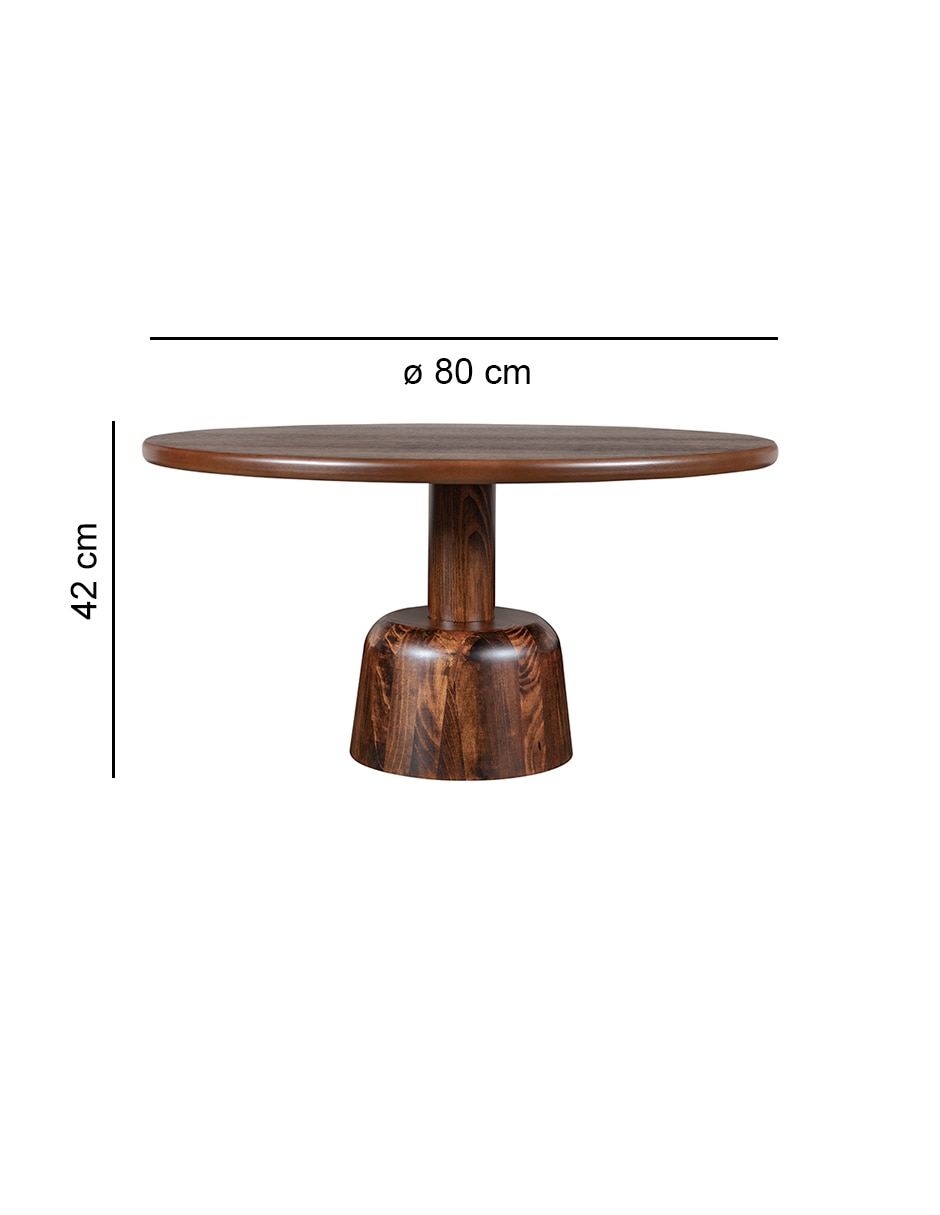Mesa de centro armable Mobica de madera