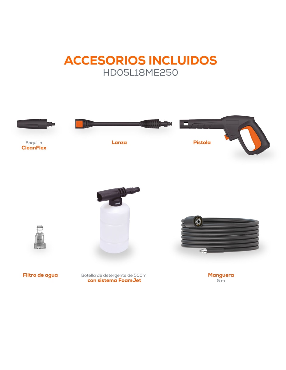 Hidrolavadora Evans presion alta