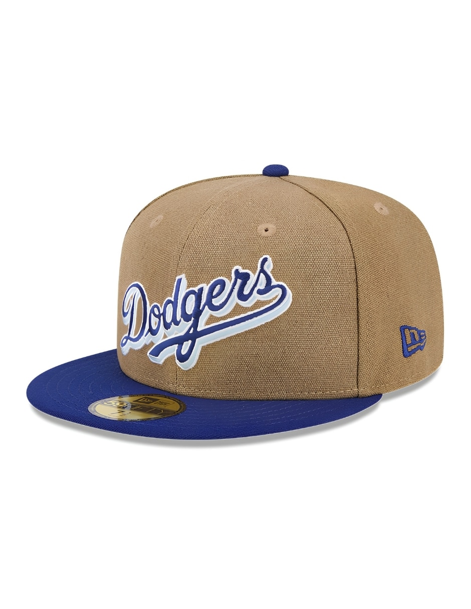 Gorra visera plana cerrada para béisbol los angeles dodgers para adulto
