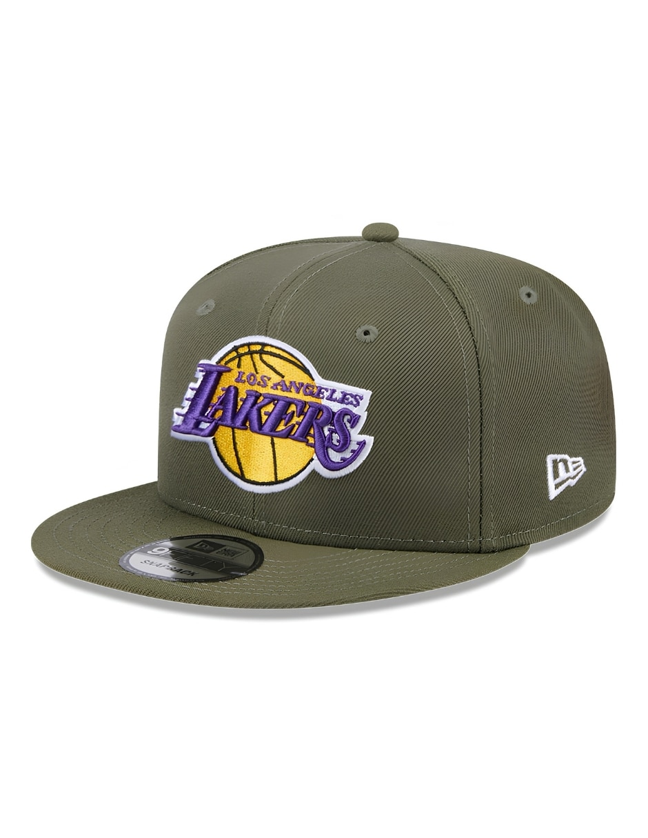 Gorra visera plana snapback para básquetbol los angeles lakers para adulto