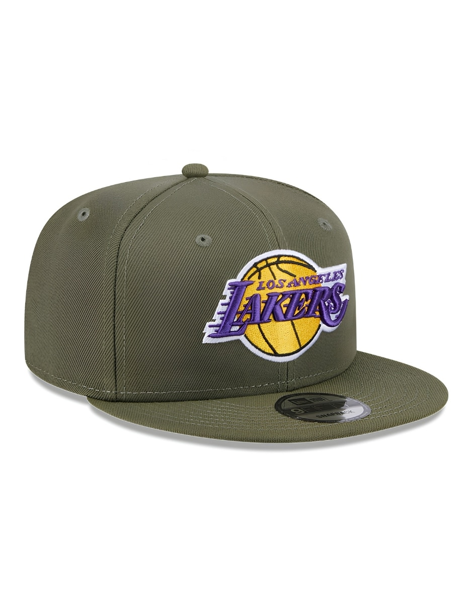 Gorra visera plana snapback para básquetbol los angeles lakers para adulto 3