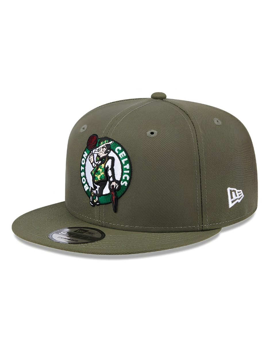 Gorra visera plana snapback para básquetbol boston celtics para adulto Gorra visera plana snapback para básquetbol boston celtics para adulto
