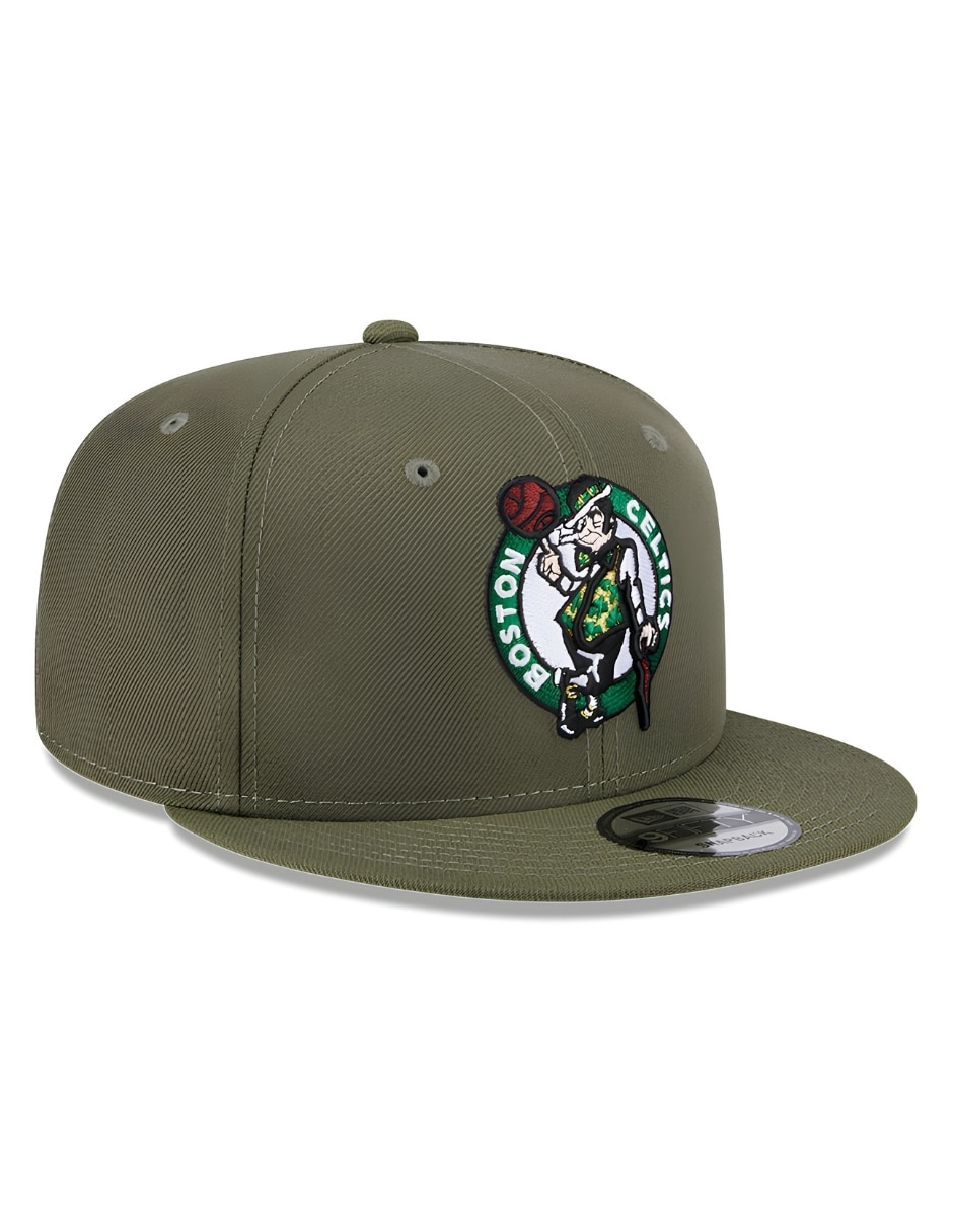 Gorra visera plana snapback para básquetbol boston celtics para adulto 3