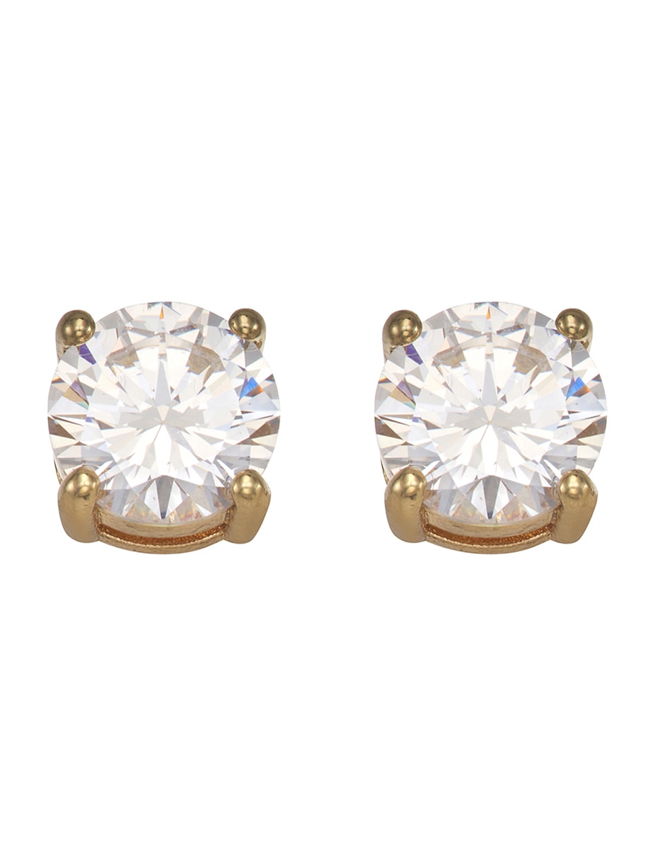 Broqueles con acabado brillante zirconia