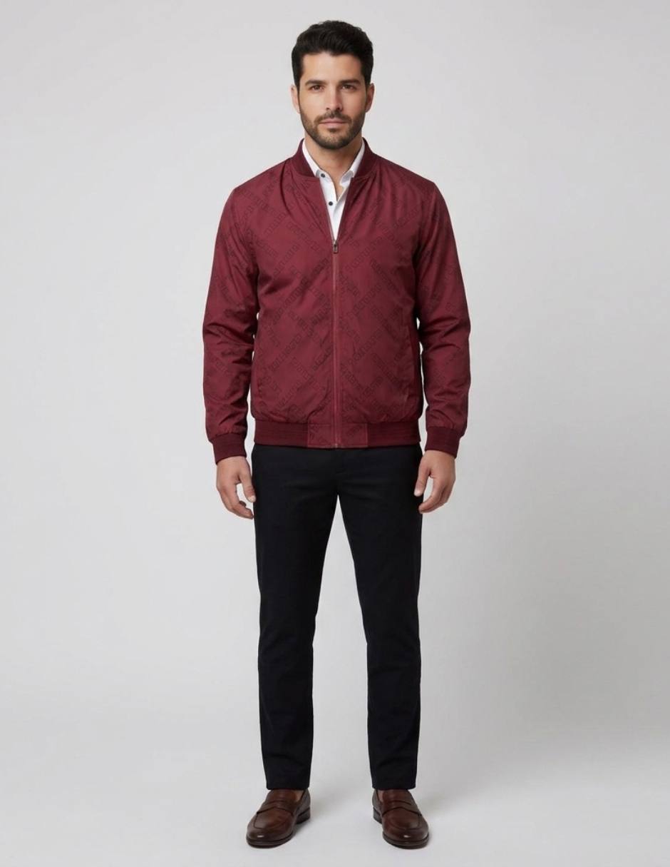 Chamarra casual con bolsillos para hombre 2