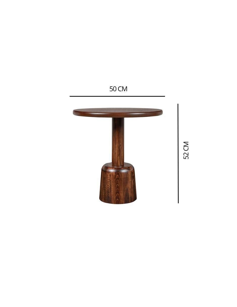 Mesa lateral armable Mobica de madera