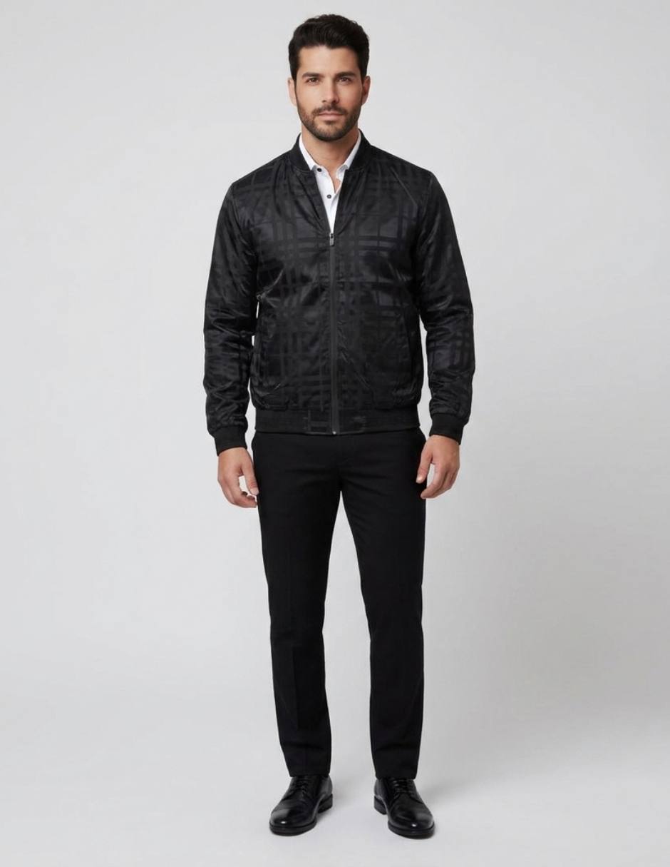 Chamarra casual Moderno con bolsillos para hombre