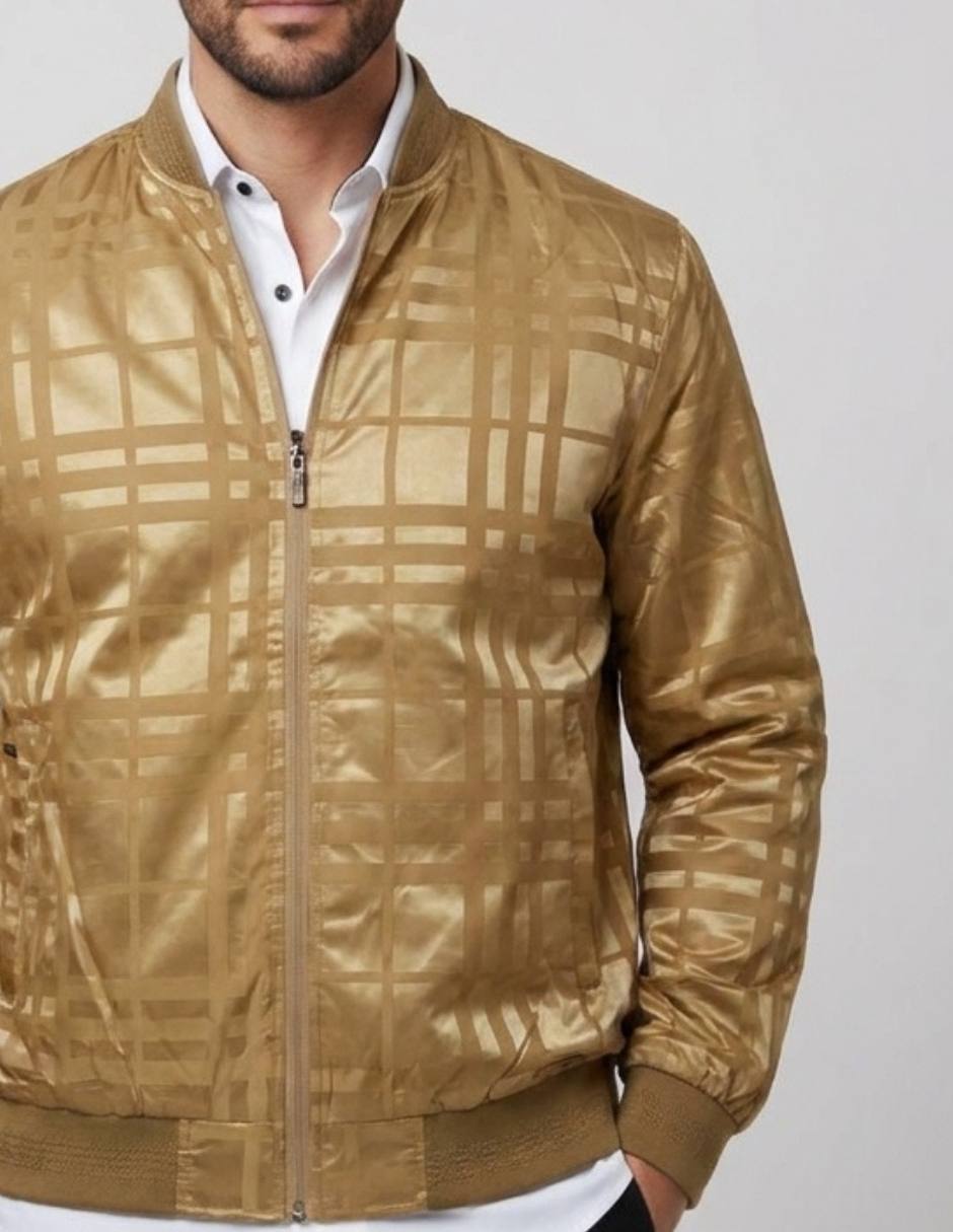 Chamarra casual Moderno con bolsillos para hombre