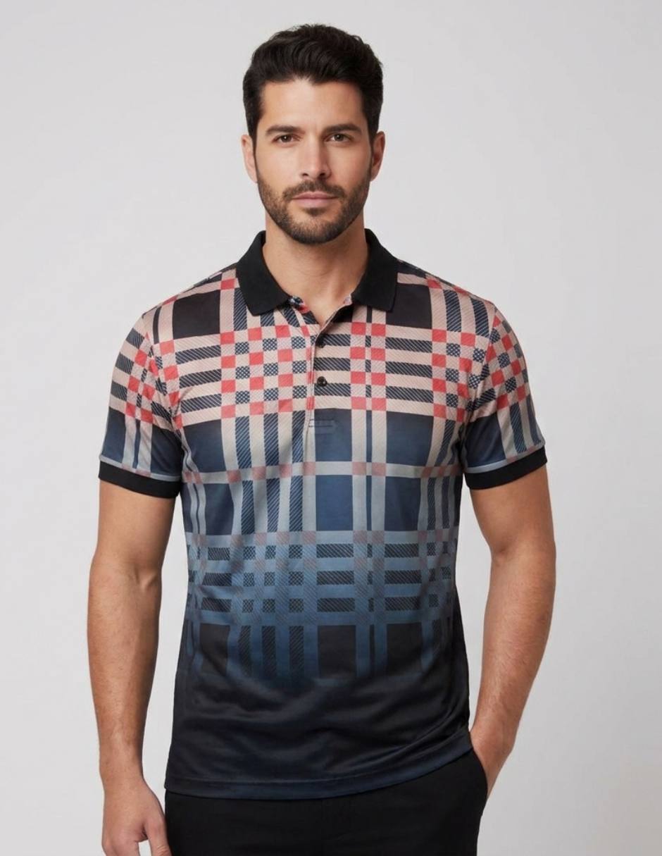 Playera tipo polo para hombre 1