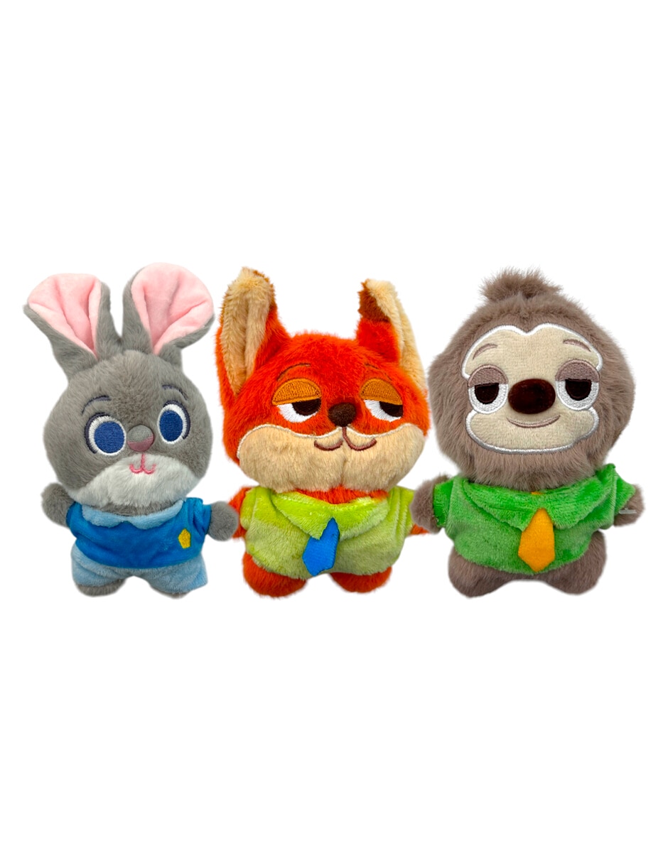 Set llavero Ultra zootopia de peluche