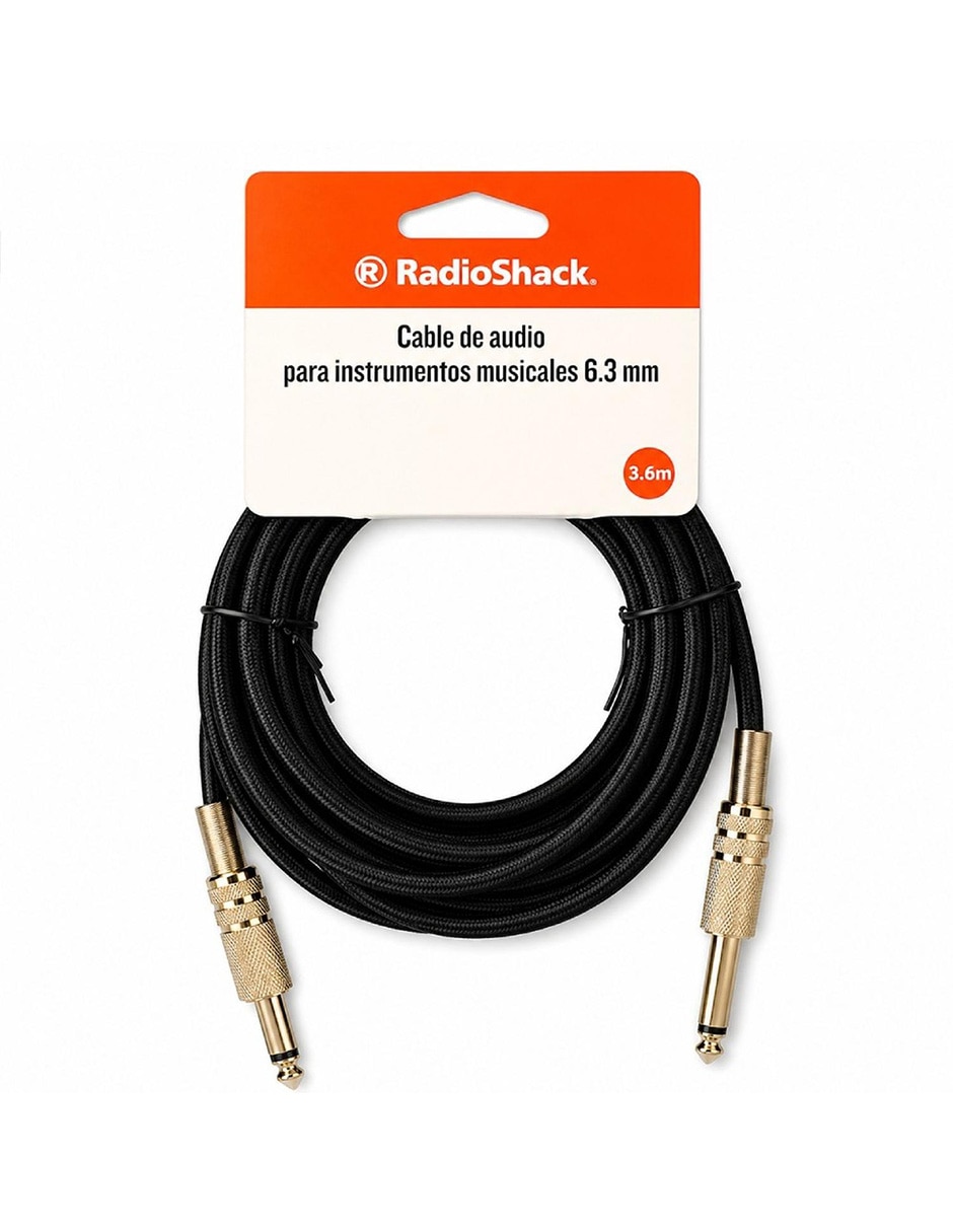Cables para instrumentos musicales Radioshack