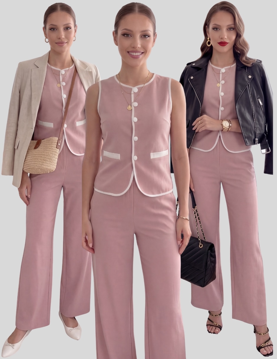 Conjunto formal malabis para mujer