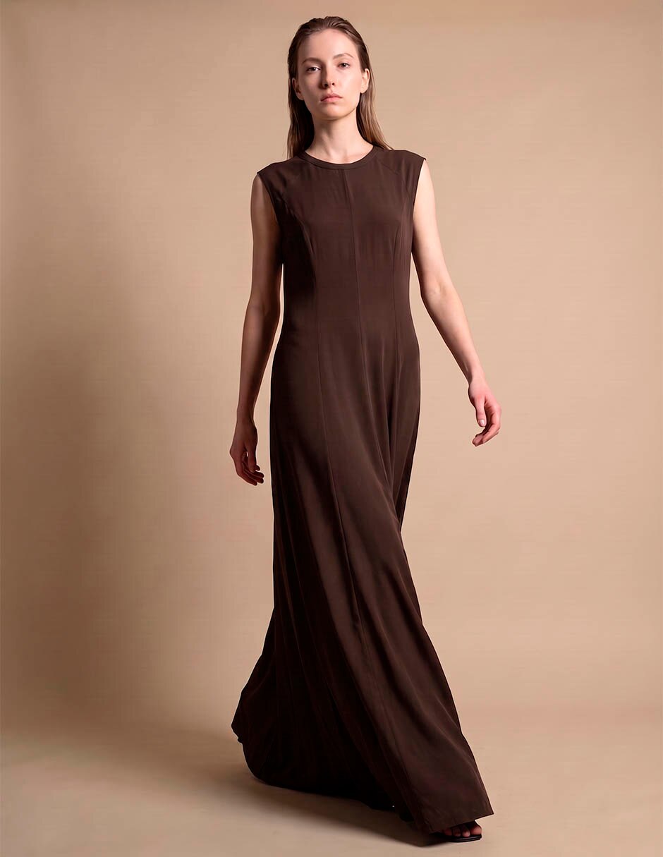 Vestido maxi casual para mujer
