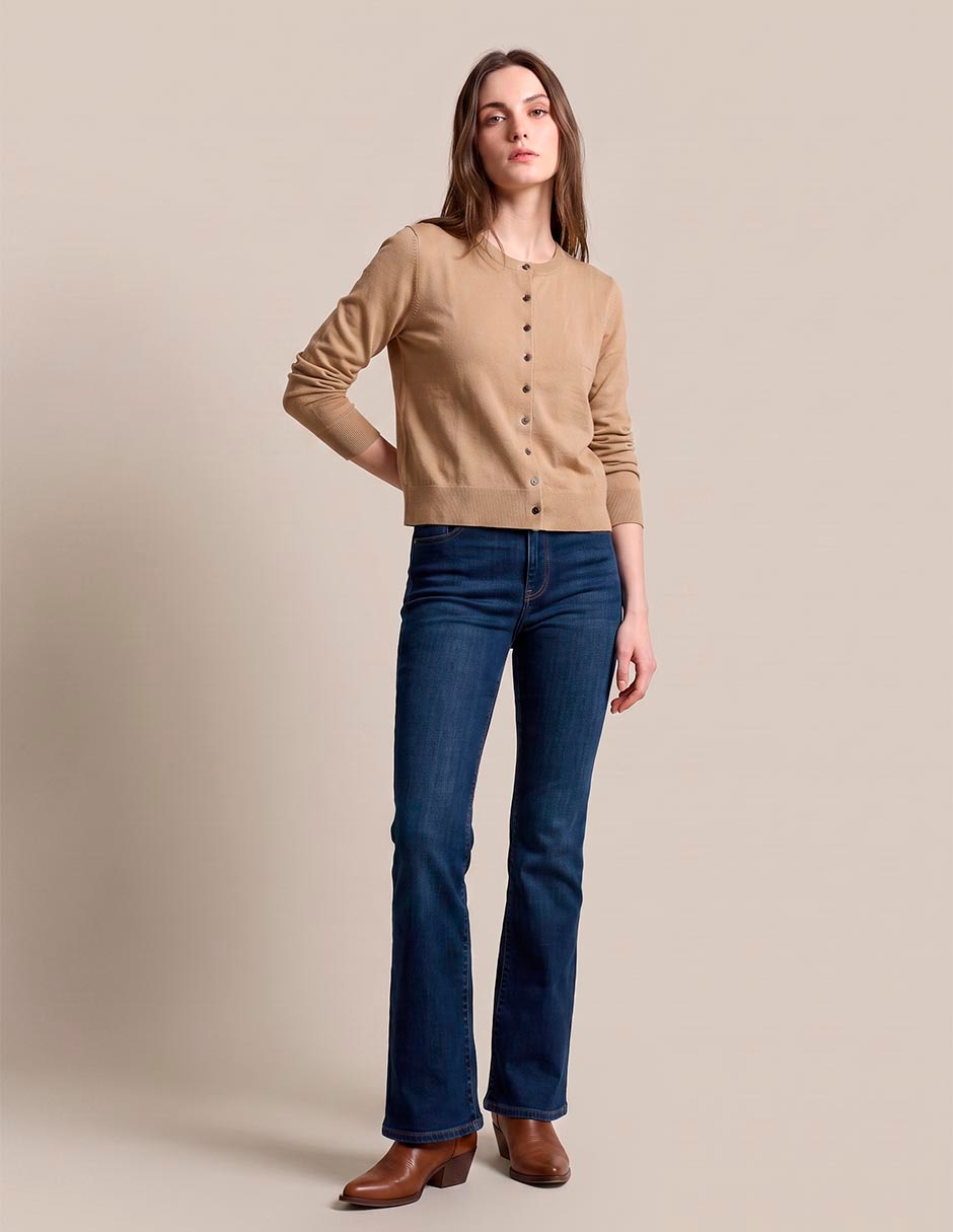 Suéter cuello redondo para mujer Suéter cuello redondo para mujer