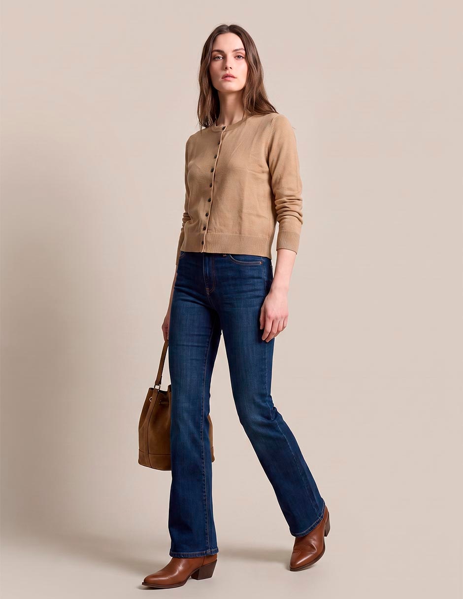 Suéter cuello redondo para mujer 3