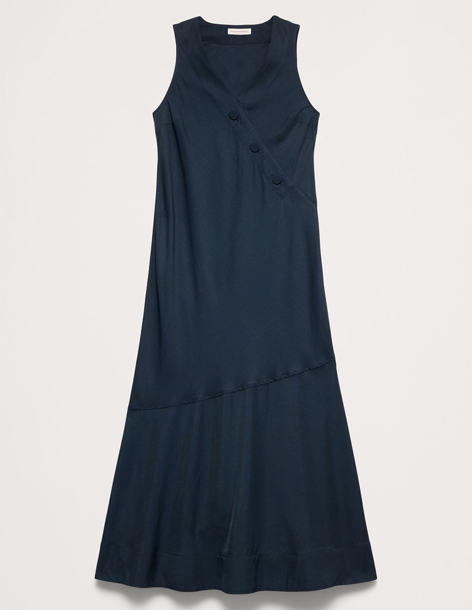 Vestido crop de fiesta escote v para mujer 2