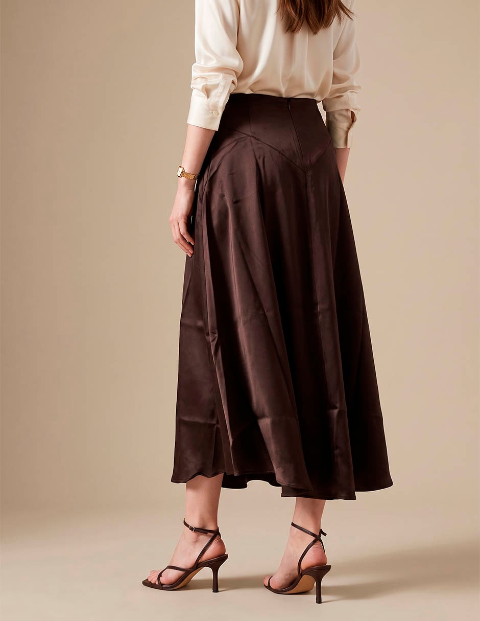 Falda crop a la cintura 2