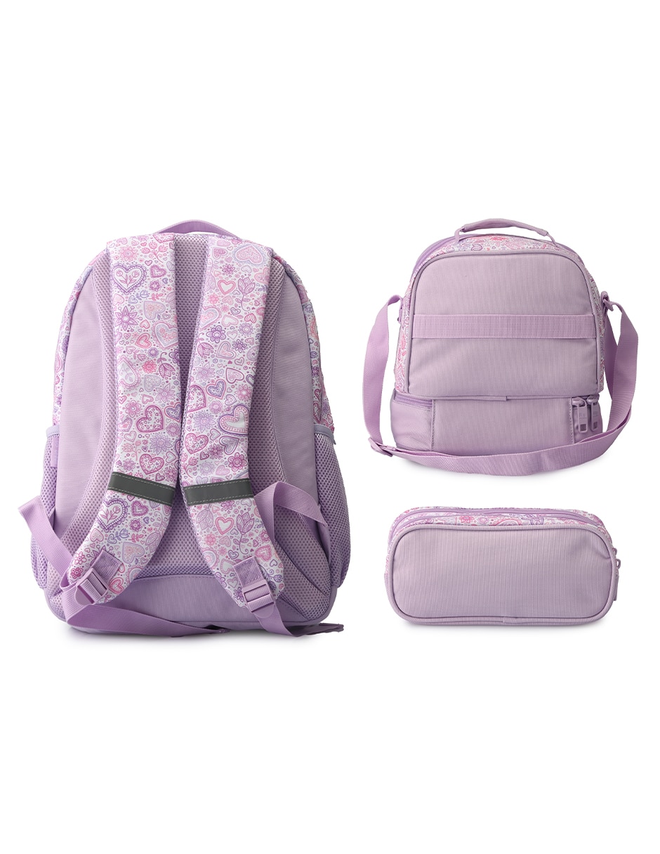 Set mochila escolar Lisa Us Urban para niña