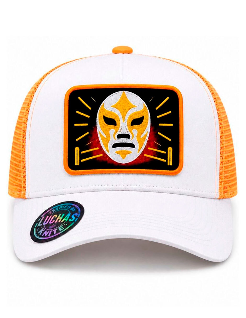 Gorra visera curva snapback casual Lucha Libre para hombre 6