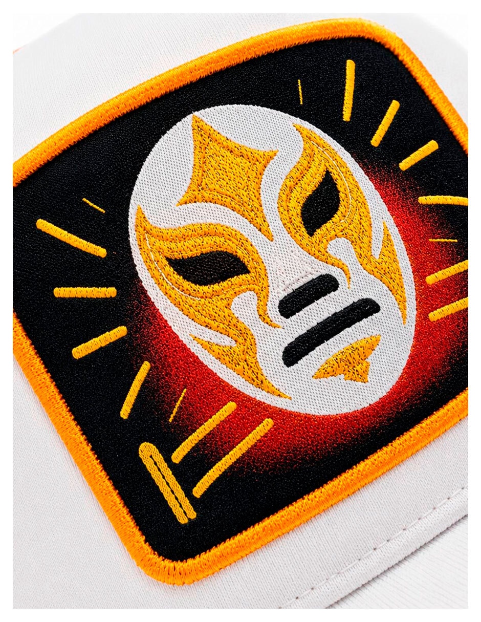 Gorra visera curva snapback casual Lucha Libre para hombre 7