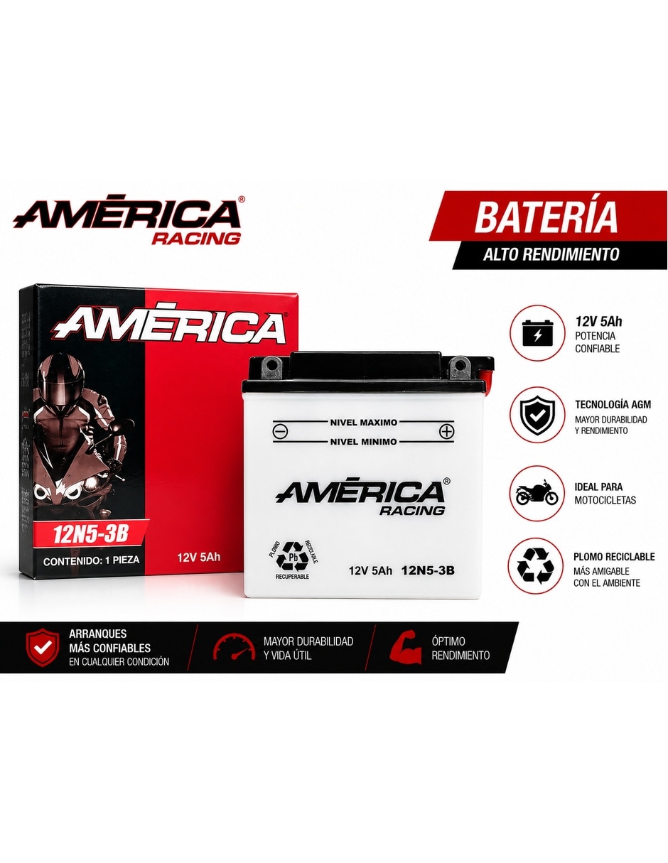 Moto batería 12N5-3B-AM