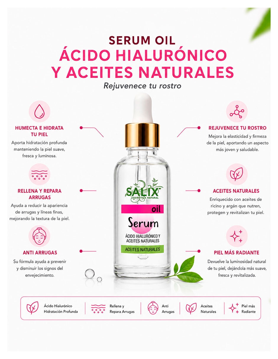 Tratamiento facial Kit hidratante Salix Cosmetica Natural