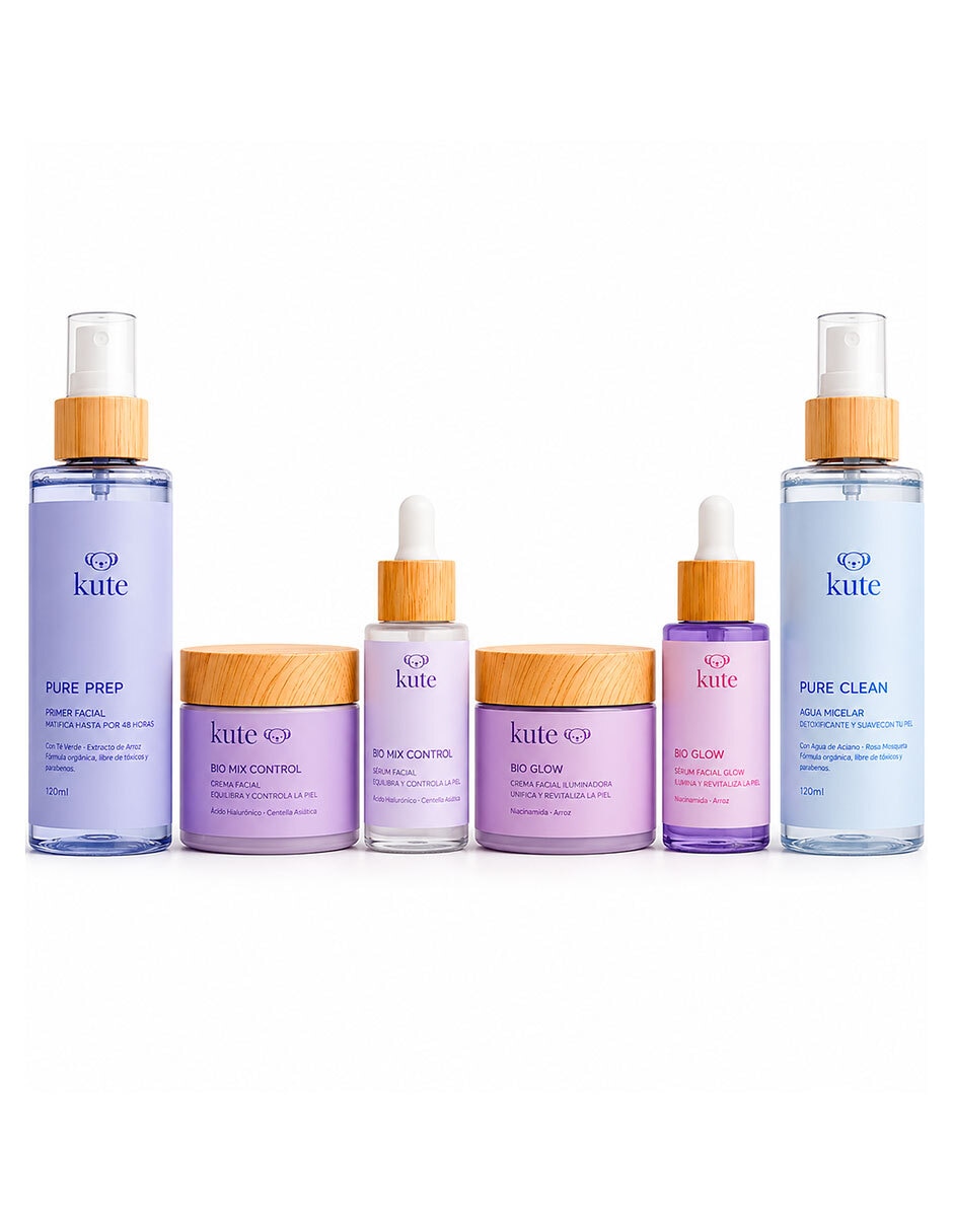 Tratamiento facial Kit Kute Nigth antiedad Cosméticos Kute