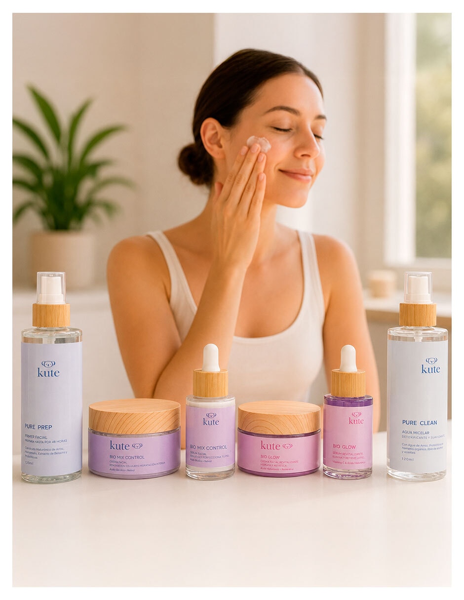 Tratamiento facial Kit Kute Nigth antiedad Cosméticos Kute