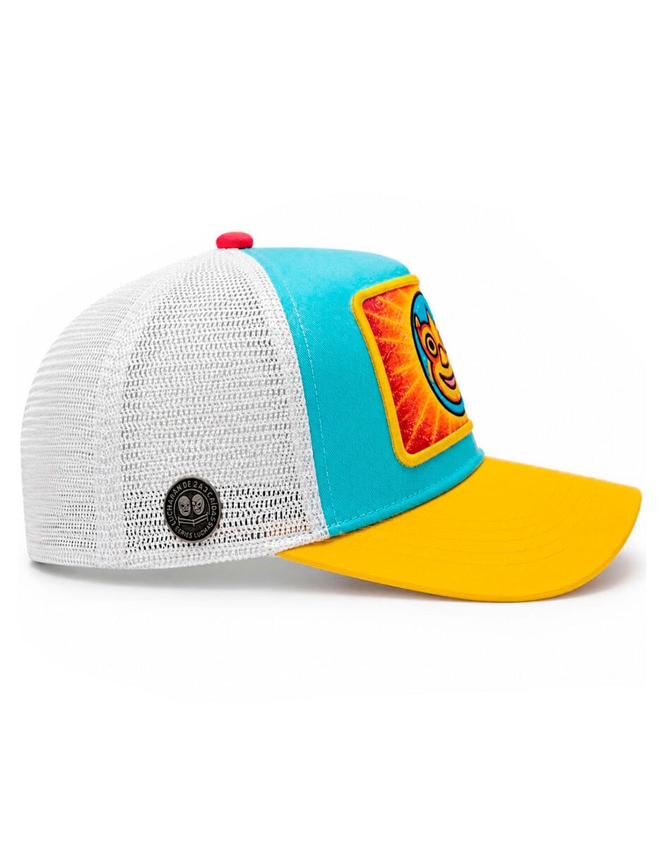 Gorra visera curva snapback casual Lucha Libre para hombre 4