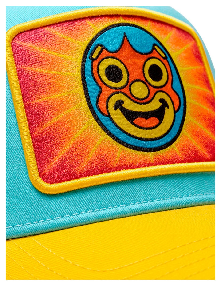 Gorra visera curva snapback casual Lucha Libre para hombre 6