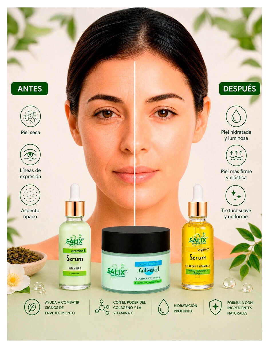 Tratamiento facial Kit antiedad 3