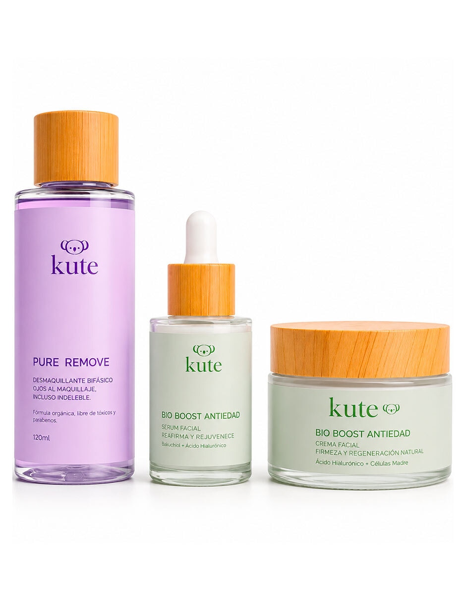 Tratamiento facial Kit Fresh Skin antiedad Cosméticos Kute