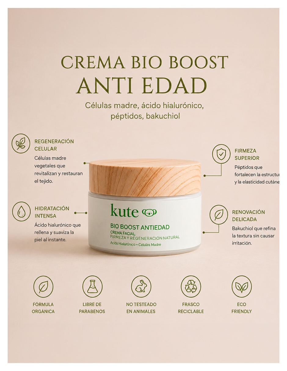 Tratamiento facial Kit Fresh Skin antiedad Cosméticos Kute