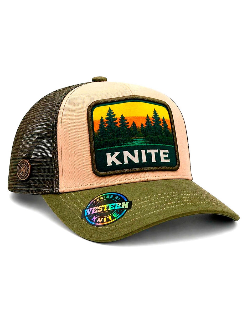 Gorra visera curva snapback casual Knite para hombre