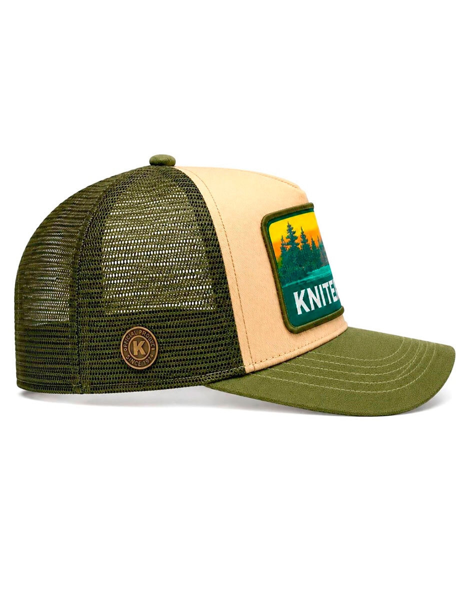 Gorra visera curva snapback casual Knite para hombre
