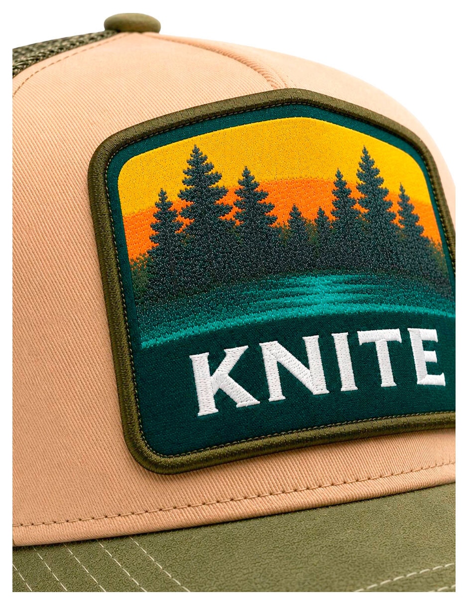 Gorra visera curva snapback casual Knite para hombre