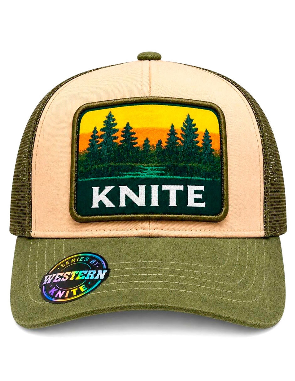 Gorra visera curva snapback casual Knite para hombre