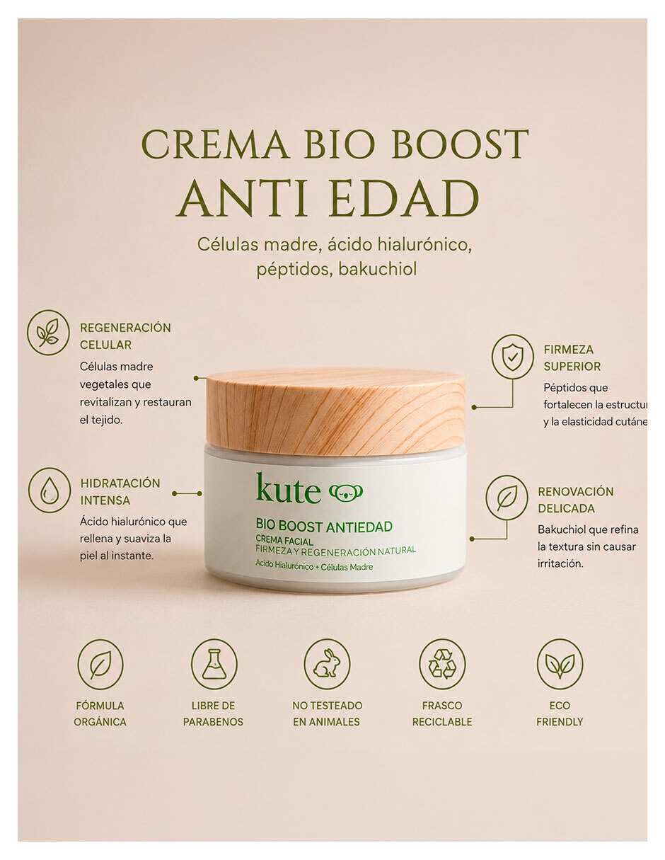 Tratamiento facial Kit Kute Day reafirmante antiedad 6