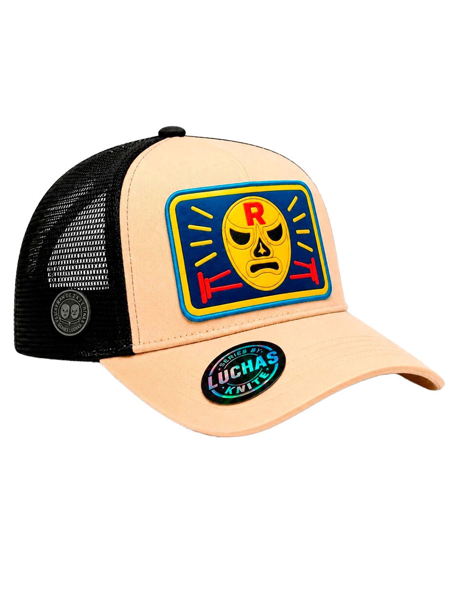 Gorra visera curva snapback casual Knite Lucha Libre para hombre