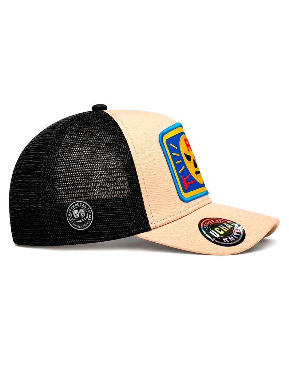 Gorra visera curva snapback casual Knite Lucha Libre para hombre