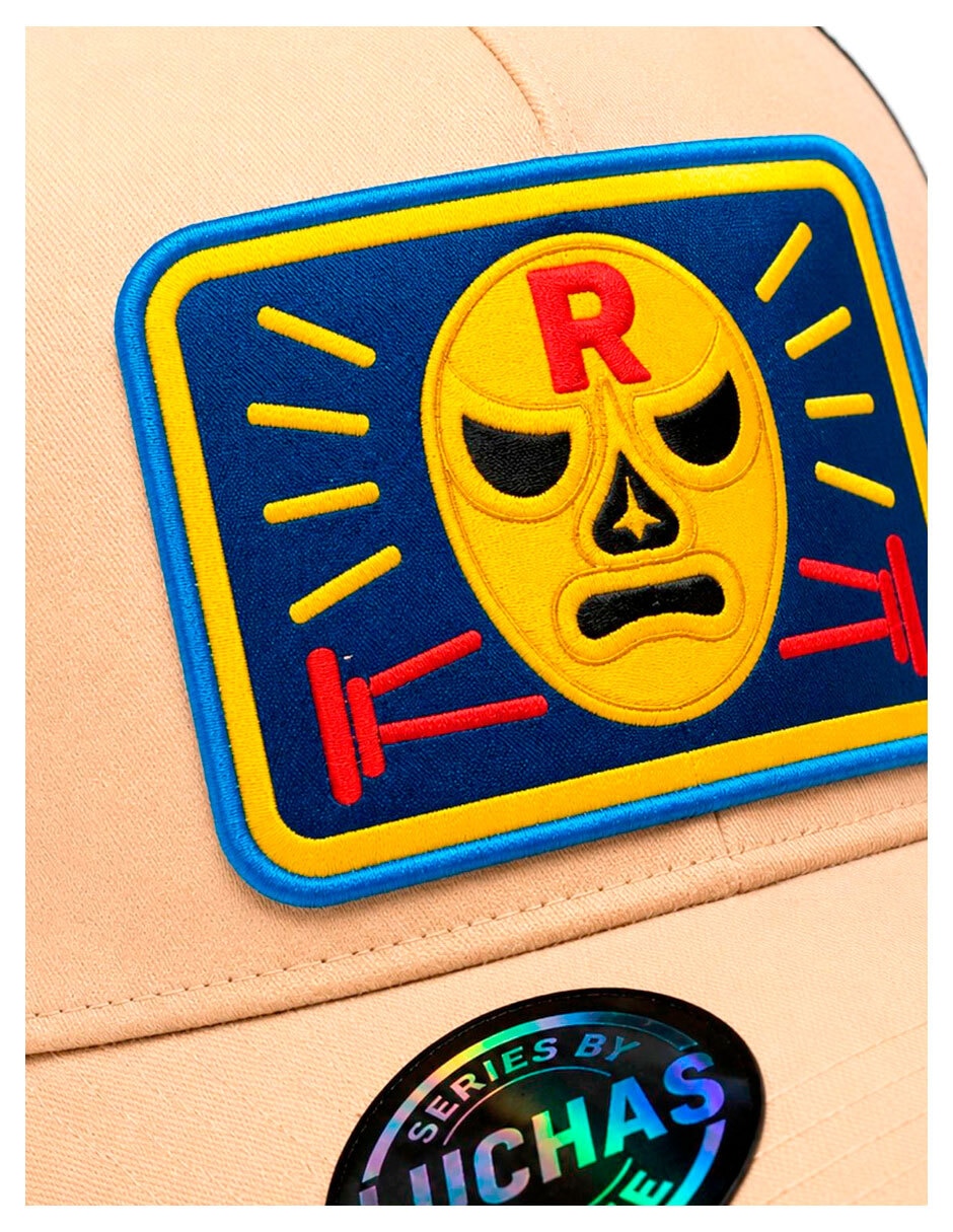 Gorra visera curva snapback casual Knite Lucha Libre para hombre