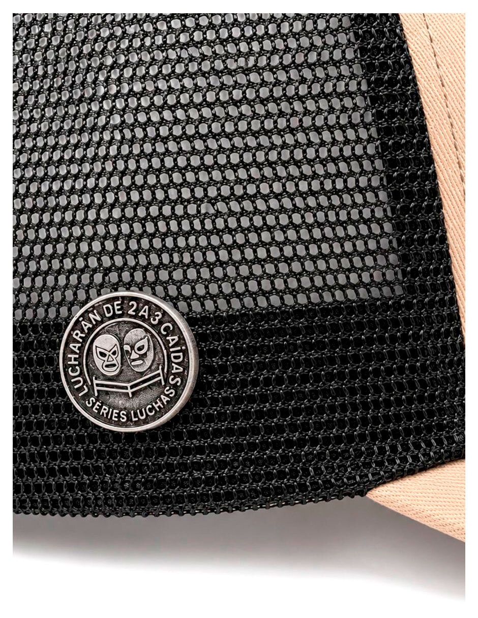 Gorra visera curva snapback casual Knite Lucha Libre para hombre