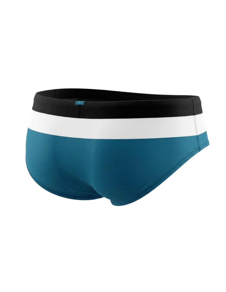Traje de baño mundo unico playa cintura elástica para hombre
